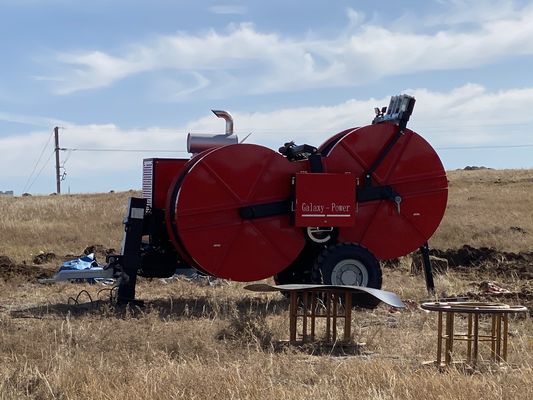 1x90kN کشنده و کشنده هیدرولیکی کابل با کیفیت بالا برای رشته کردن خطوط برق