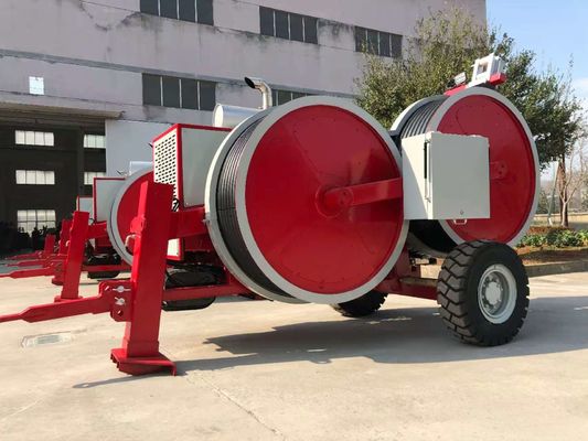 دستگاه کشش هیدرولیک برای خطوط هوایی با حداکثر کشش متناوب 2x50kN