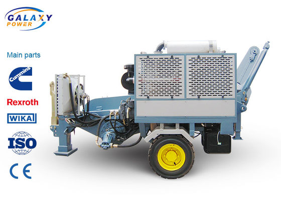 220kN سیستم خط هوایی قرقره هیدرولیک با موتور کامینز