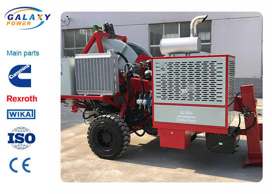 تجهیزات کششی هیدرولیکی موتور کامینوم بادوام برای خطوط برق سربار