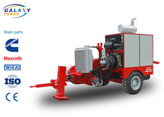 تجهیزات سیم کشی هیدرولیک قرقره کامینز با سر و صدای کم