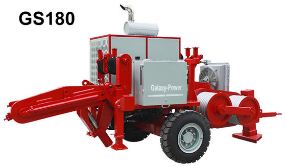 قرقره هیدرولیک تجهیزات GS180 239kw 320 اسب بخار با موتور کامین