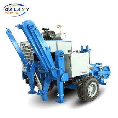 تجهیزات خط انتقال 220kN هیدرولیک Puller Diesel 77kw 103hp