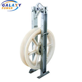 قرقره هادی بلوک های بند نایلونی تک چرخ نایلونی 508x75mm