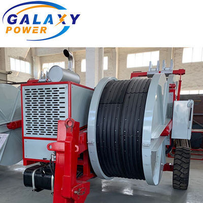 2x40KN Tensioner High 1500mm تجهیزات خط انتقال قطر چرخ گاو نر