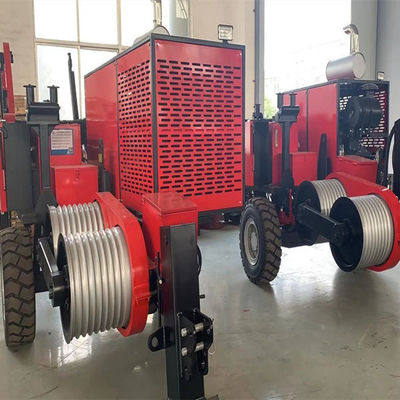 سیم کش دستگاه خط کش 15Ton Diesel Hydraulic Cable