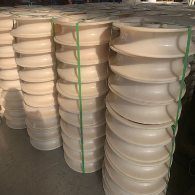 بلوک سیم هادی سه چرخ نایلون 40KN 660x100 mm را بارگیری کنید