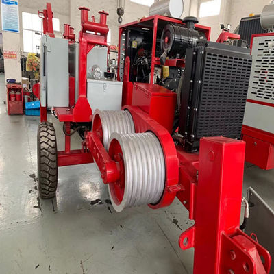 تجهیزات سیم کشی OPGW / ADSS کشنده 110KV Groove 7 Hydraulic Puller
