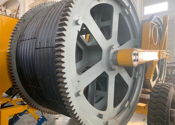 تجهیزات سیم رشته ای بسته نرم افزاری 500KV 2x80KN Powerline Bundle با موتور کامینز