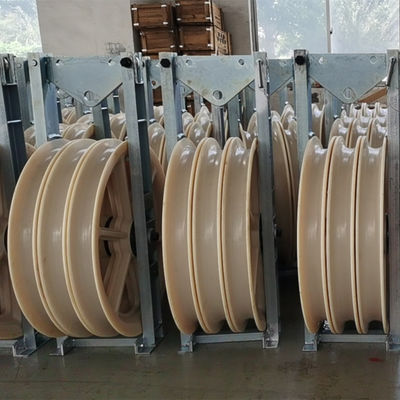 916x110mm سه چرخ نایلون قرقره Universal Stringing Block