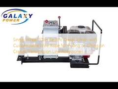 یک چرخ 5 تن ولچ دیزل الکتریکی با سیم قابل تنظیم برای کشیدن یا بلند کردن در جرثقیل لوازم جانبی خط انتقال