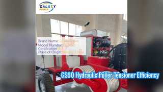 کشش کش هیدرولیک GS90 برای سیم کشی خطوط هوایی